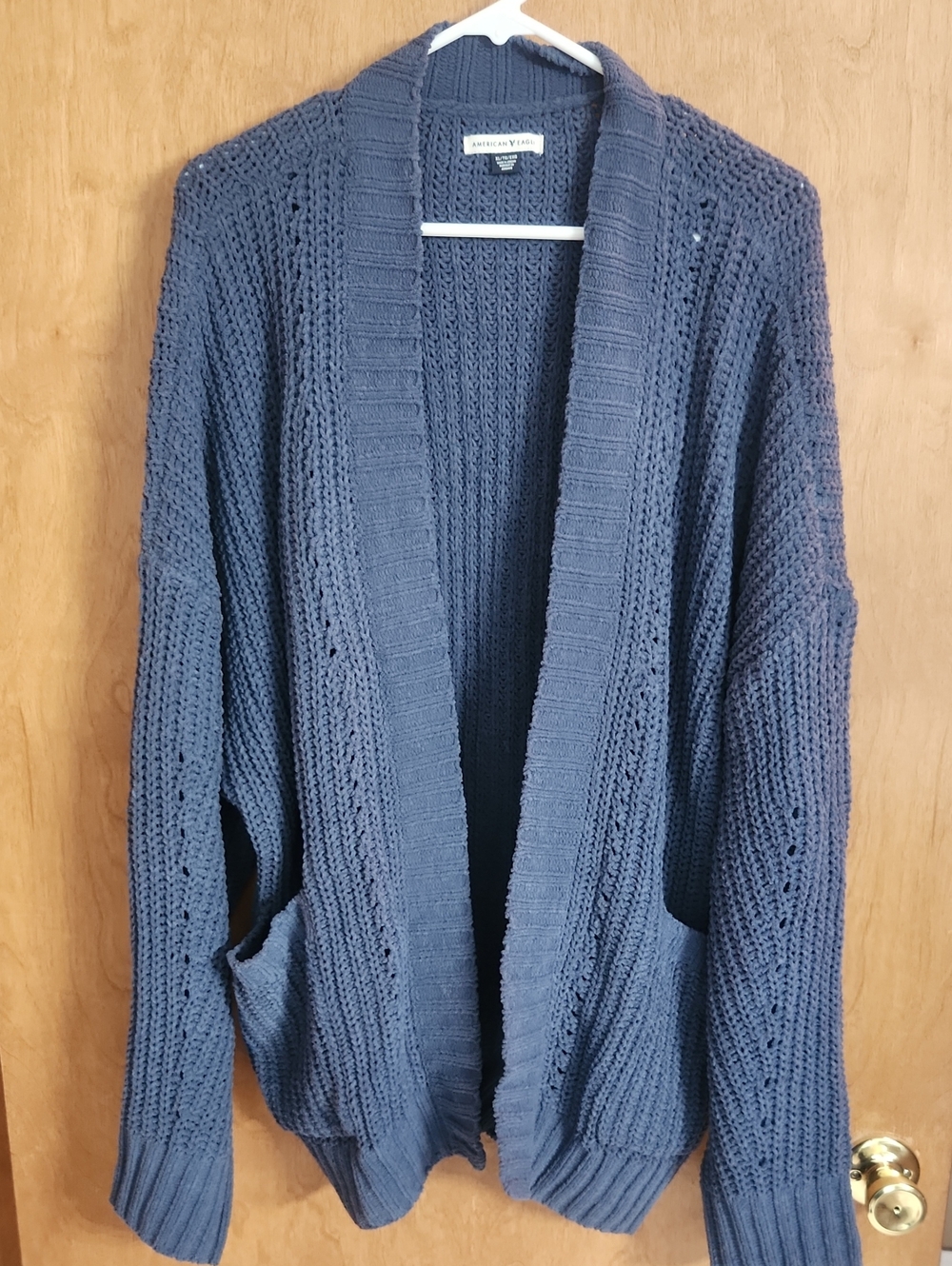 American Eagle Womens Oversized Open Cardigan